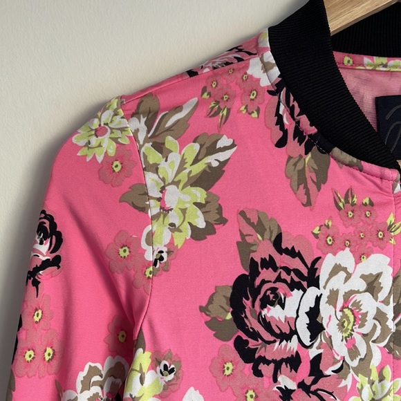 JILL | Floral print bomber jacket - Picture 10 of 12